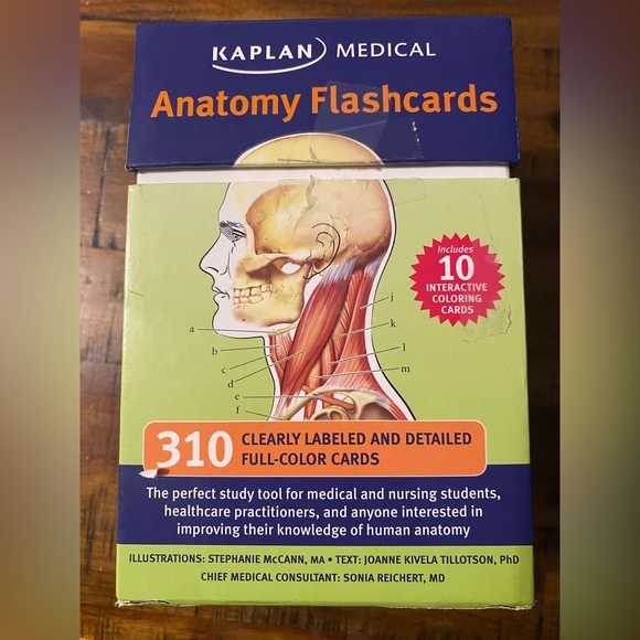 Kaplan Other Kaplan Medical Anatomy Flashcards 3rd Edition 3